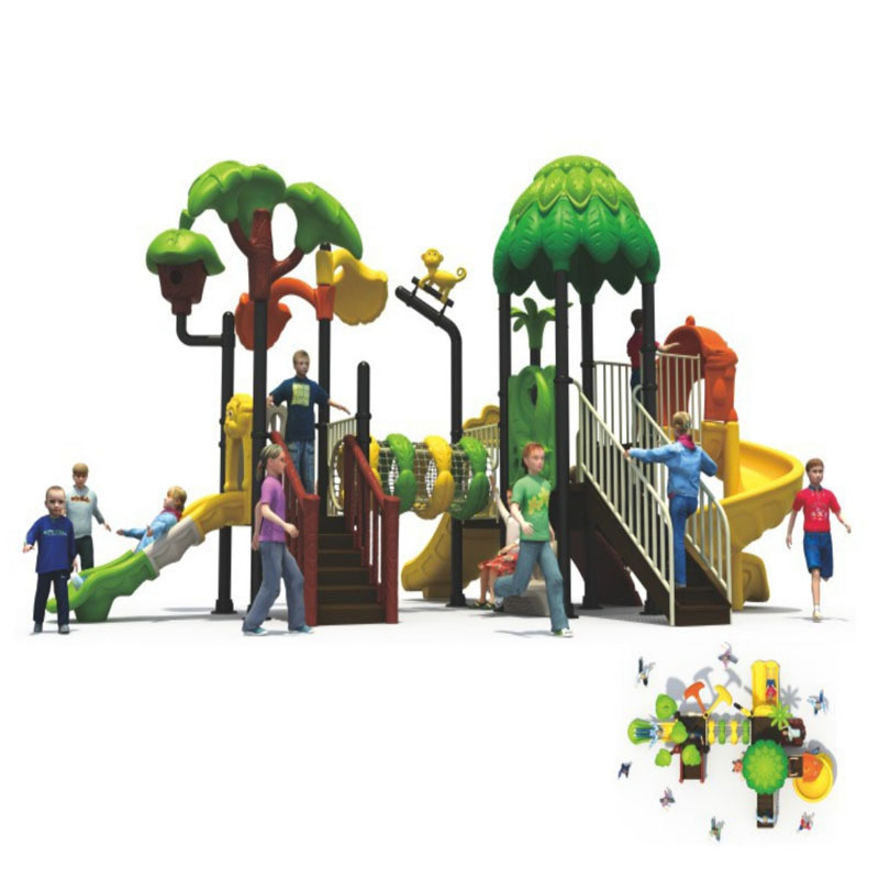 Nature Themed Outdoor Playground for Children