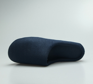 Intasare stile lavorato a maglia superiore mens pantofola camera da letto con imbottitura in schiuma di memoria - Product Image 5