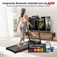 Tapis de course électrique compact et pliable pour la maison et la salle de sport, avec inclinaison manuelle, idéal pour les petits espaces et une utilisation portable au bureau