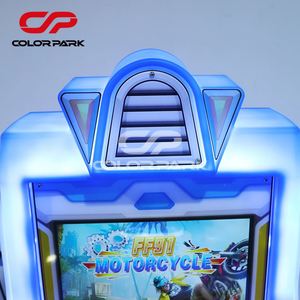Wholesalearcade Coin-operated Realistic Racing Simulator Suitable Playgrounds Arcade Shopping Malls Children's Motorcycles - Product Image 3