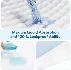 Ventes directes d'usine <span class=keywords><strong>Protection</strong></span> nocturne sans risque Doublures d'<span class=keywords><strong>incontinence</strong></span> absorbantes durables réutilisables - Product Image 5