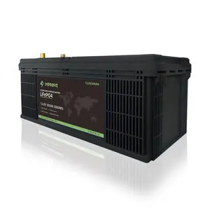Top Sale Deep Cycle Power Backup LiFePO4 Solar batterie 12V 300ah Lithium batterie 12V 300ah Für Solar Storage System Home