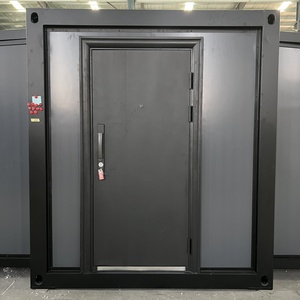 <span class=keywords><strong>Casa</strong></span> Container Espandibile in Acciaio Prefabbricata Modulare Diretta dalla Fabbrica, Villa Portatile in Container Nero da 20 Piedi - Product Image 3