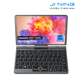 Nouvel Ordinateur Portable Mini Portable Professionnel 8 Pouces 12 Go DDR5 256 Go SSD Win11 Écran Tactile Rotatif à 360° en Métal de Poche Hfbook8 - Product Image 1