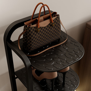 Étagère à chaussures Jinsheng, multi-niveaux, en métal, étroite, gain de place, pour entrée, armoire à chaussures d'intérieur - Product Image 4
