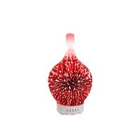 Diffuseur de parfum intelligent à succès, humidificateur rotatif automatique en verre 3D coloré avec capteur, aromathérapie électronique, chargement USB