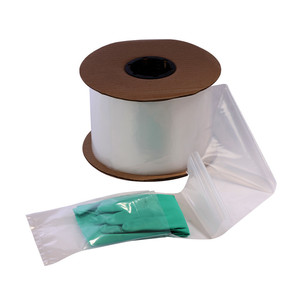 Túi <span class=keywords><strong>LDPE</strong></span> Mở Sẵn Theo Yêu Cầu Của Nhà Máy Túi Poly Đóng Gói Tự Động Cuộn Túi Poly Đục Lỗ In Hình Cuộn - Product Image 2