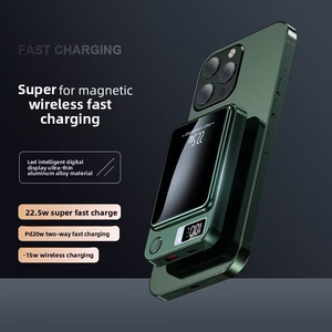 Siêu mỏng 15 Wát không dây cho từ ngân hàng điện 10000mAh ngân hàng điện pd22.5w siêu nhanh sạc LED hiển thị cho <span class=keywords><strong>Apple</strong></span> - Product Image 6