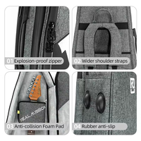 Portable Lightweight Dustproof Shockproof Double Shoulder Electric Acoustic Guitar Gig Travel Case Oxford Fabric Instrument Bag