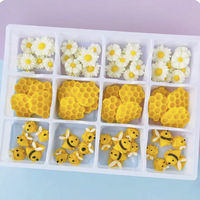 Nouveautés Accessoires pour gâteau au chocolat Ornements 3D de marguerite Sakura Fleurs fondantes comestibles Ingrédients de décoration de boulangerie