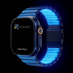 [HIQ] Cinturino di Lusso in Titanio Puro con Chiusura Magnetica Luminosa per Apple <span class=keywords><strong>Watch</strong></span> <span class=keywords><strong>Ultra</strong></span> 49mm (WB1213TA) - Product Image 2