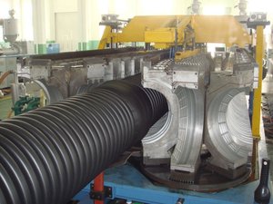 Grande taille Hdpe plastique mur creux enroulement en spirale égout Drainage <span class=keywords><strong>tuyau</strong></span> ondulé ligne de Production de grand <span class=keywords><strong>diamètre</strong></span> faisant la Machine - Product Image 5