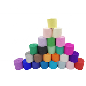 Banderoles en papier crêpe bricolage <span class=keywords><strong>guirlande</strong></span> pour mariage anniversaire Halloween bébé douche décorations-nouveau Design photographie décors - Product Image 5