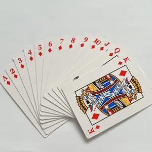 100% plastik murah bermain kartu cetak hitam kartu ajaib