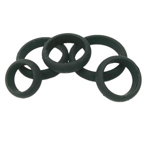 Sản phẩm dành cho người lớn 6 miếng kích thước người đàn ông của Silicone O nhẫn dành cho người lớn quan hệ tình dục đồ chơi cho sự chậm trễ xuất tinh kiểm soát và kéo dài dương vật Enlargement - Product Image 5