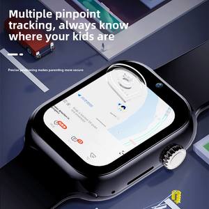 Montre connectée pour enfants C06 (Micro Guard) carrée en silicone avec vidéo 5G, Netcom, WIFI, positionnement et Alipay - Product Image 2