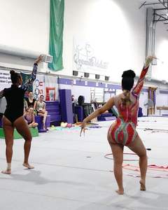 Canevance — combinaison de gymnastique Y2188 <span class=keywords><strong>pour</strong></span> femmes, vêtements d'été, diamant coloré, maille élastique, combinaisons, costume complet de terrain, 2022 - Product Image 5