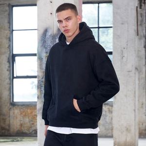 Alta calidad Casual francés Terry con capucha de peso pesado de gran tamaño Sudadera con capucha Puff Impresión logotipo de pantalla sudaderas con capucha personalizadas para hombres - Product Image 4