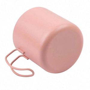 แก้วน้ำสแตนเลสแบบมีหูจับสำหรับเดินทาง ขายส่งจากโรงงาน - Product Image 6