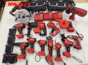 New arrivals đa chức năng công cụ gia dụng Kit thợ cơ khí không dây điện khoan Combo kit chế biến gỗ công cụ thiết lập - Product Image 2