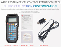 PHB02B Télécommande sans fil programmable Fonctions personnalisées pour PC Logiciel CNC basé sur Windows pour Machine de découpe laser CNC