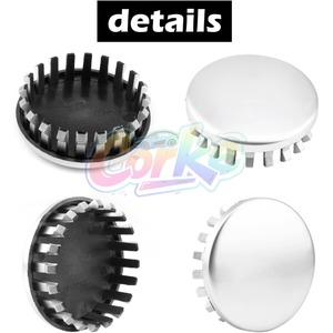 Tapas Centrales de Rueda de 83mm 22791586, Consúltenos Directamente para Cualquier Modelo de Coche, Cubierta de <span class=keywords><strong>Tapacubos</strong></span> con Logotipo Cromado 22837060 9596403 88963143 - Product Image 6