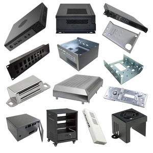 Fabrication sur mesure de boîtiers en métal par estampage OEM, pièces de boîtier en tôle pour l'automobile, le médical, l'aérospatiale, l'électronique, l'industrie, l'aluminium - Product Image 1