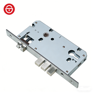 <span class=keywords><strong>Serrure</strong></span> de porte à mortaise antivol en acier inoxydable 304 durable de 60 mm, à clé, finition polie, accessoire de porte polyvalent pour serrures - Product Image 2