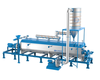 Sécheur par pulvérisation centrifuge automatique compact en acier inoxydable pour la transformation alimentaire en laboratoire, haute productivité, économe en énergie