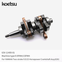 KOETSU Ensemble de vilebrequin à essence pour moteur hors-bord Yamaha, kit de pièces pour moteur de bateau, deux temps, 2-40 CV