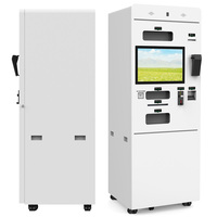 Distributeur automatique de billets multifonctionnel avec accepteur de billets, validateur de billets, écran tactile, machine de change de devises avec imprimante laser A4