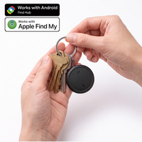 Pour les voyageurs : Localisateur intelligent pour porte-monnaie, étiquette de suivi pour iOS et Android, avec batterie 365 jours, localisateur mondial Android