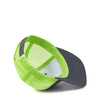 Casquettes de camionneur personnalisées OEM, logo brodé 3D, cyclisme, coton biologique, polyester recyclé, écologiques, performantes, respirantes