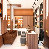 Comptoir de réception en verre sur mesure, vitrine de présentation pour bijouterie, mobilier de showroom de luxe, design de comptoir de bijouterie verrouillable