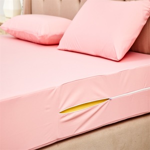Protège-<span class=keywords><strong>matelas</strong></span> imperméable anti-<span class=keywords><strong>acariens</strong></span> avec fermeture éclair, housse hypoallergénique de qualité supérieure, protège contre les <span class=keywords><strong>acariens</strong></span> - Product Image 2