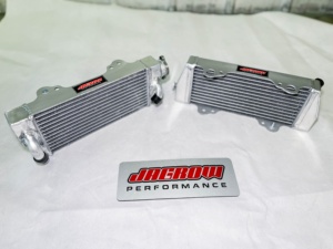 Radiateur de moto en aluminium pour <span class=keywords><strong>KTM</strong></span> 250/300/380 EXC/MXC/SX 1998-2003 - Product Image 3