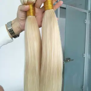 थोक 100% असंसाधित कुंवारी मानव बाल बंडलों रूसी 1b 613 गोरा फीता ललाट क्लोजर विक्रेताओं मलेशियाई बाल बंडलों