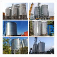 Silo en acier d'assemblage de 3000 tonnes pour le stockage de blé et de graines de tournesol, réservoirs à vendre/Fabricant de silos en acier
