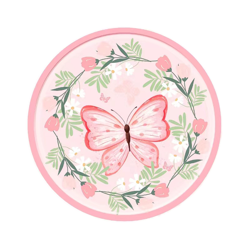 Plato de papel de 10 pulgadas*8 unidades/bolsa