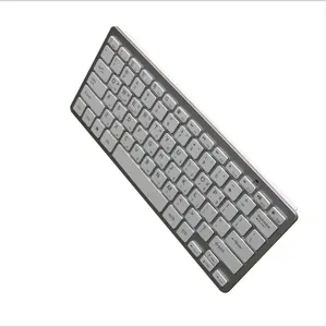 Özel Mini BT kablosuz kore Qwerty düzeni klavye Laptop için ipad macbook tablet