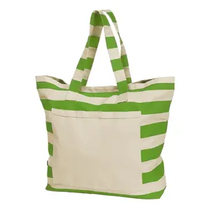 Borsa shopper in cotone BEACH, merchandising personalizzato - Product Image 3