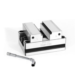 Étau auto-centrant CHUANGKE 4 <span class=keywords><strong>axes</strong></span> 5 <span class=keywords><strong>axes</strong></span> pour usinage, dispositif de centrage concentrique CNC, positionnement zéro, mâchoires plates - Product Image 2
