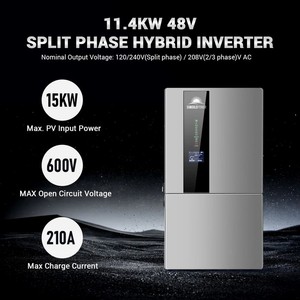 Kit Solar Híbrido Su NG LdP de 11.4KW 48V Bifásico con Batería de Litio de 20.48KWH y 16 Paneles Monocristalinos de Silicio de 440W - Product Image 2