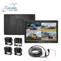Camera Dashcam Recorder Achteruitrijcamera 4 Camera's HD 720P Achteruitkijkbeeld Groot Scherm RC Front Evp Board Kleine Mi Auto Zwarte Doos