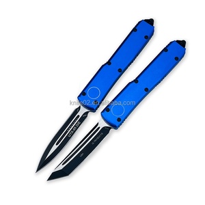 UTX-85 Blue Outdoor Pocket Knife MT <b>Camping</b> <b>Multi</b> Functional Industrial Hunting Fishing EDC <b>Tool</b> Portable Daily Knife - Product Image 1