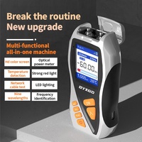 BYXGD Y9 Testeur de Câbles Optiques Multifonctionnel OPM avec VFL, Testeur de Câbles RJ45, Pointeur Laser Haute Puissance, Outils de Fibre Optique, Compteur de Puissance