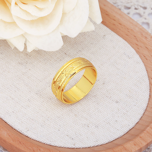 JXX Joyería al por Mayor, Anillos o Alianzas <span class=keywords><strong>de</strong></span> Boda Chapados <span class=keywords><strong>en</strong></span> <span class=keywords><strong>Oro</strong></span> <span class=keywords><strong>de</strong></span> 24K, Patrón Irregular, Varios Estilos Modernos - Product Image 3