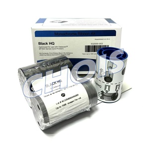 Listo Stock Original Datacard 532000-053 Cinta de impresora de tarjetas <span class=keywords><strong>HQ</strong></span> negra monocromática - Product Image 1
