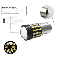 Nouvelle ampoule LED T10 Canbus 54SMD universelle multicolore pour clignotant, éclairage intérieur, porte, plaque d'immatriculation, coffre 4W 12V