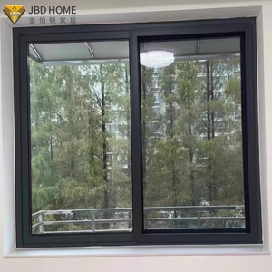 Ventana <span class=keywords><strong>Corredera</strong></span> de Aleación de Aluminio con Aislamiento Térmico JBD - Doble Acristalamiento Horizontal con Certificación Energy Star, Diseño Moderno para Ahorro de Energía - Product Image 3